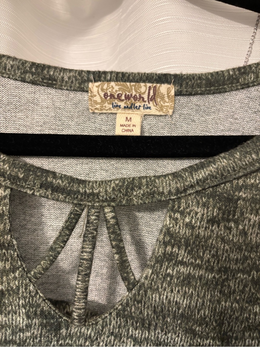 Olive Green Women's Knit Sweater